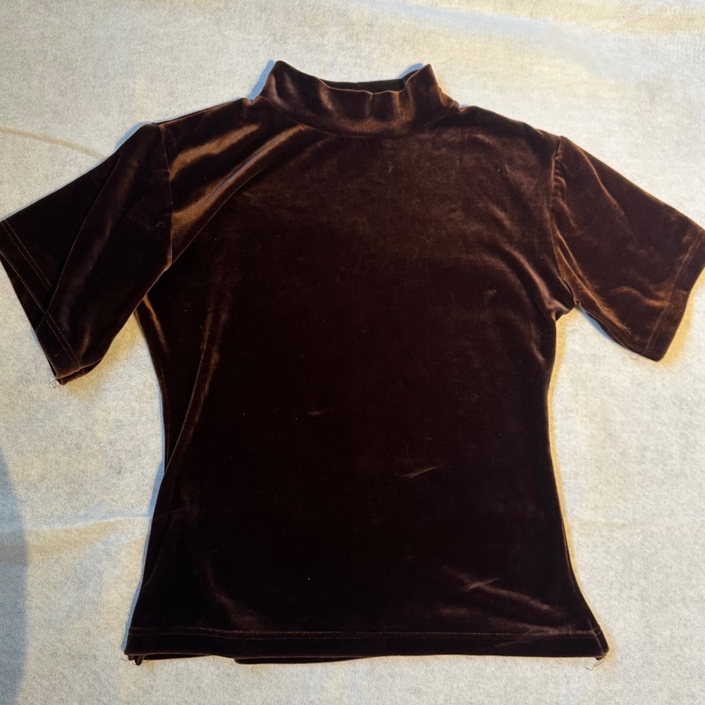 Velvet top